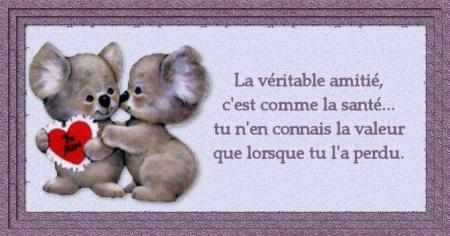 L�amiti� c�est ...